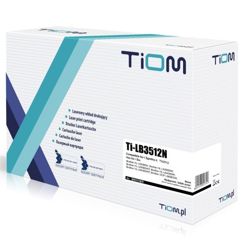 Toner Tiom do Brother B3512 | TN3512 | 12000 str. | black Tiom