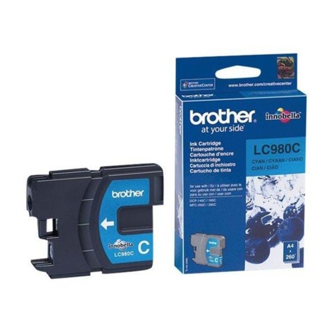 Tusz Brother do DCP145C/165C/195C/365CN | 260 str. | cyan Brother