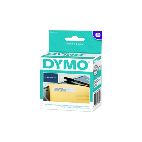 Dymo etykieta do drukarek LW 11352 biała, papierowa, 54mm/25mm Dymo