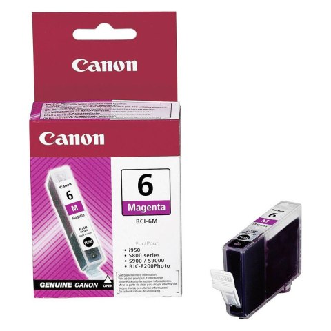 Tusz Canon BCI6M S-800/820D/830D/900, i-560/950, BJC-8200 | magenta Canon