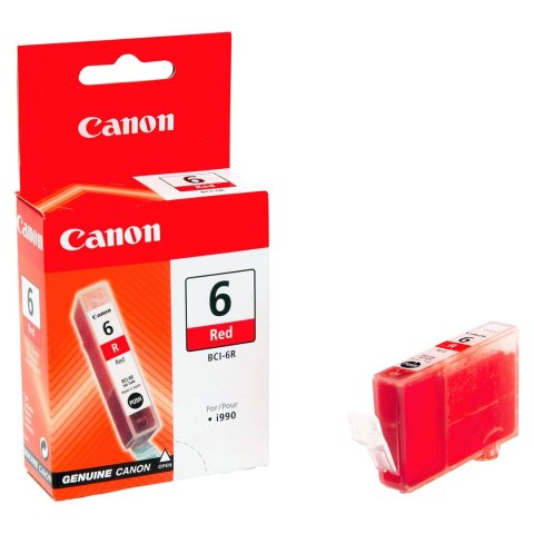 Tusz Canon BCI6R do iP 8500/9950 | red Canon