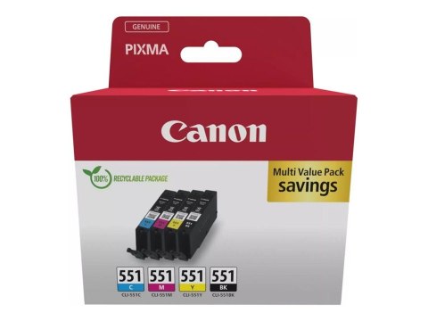 Tusz Canon CLI-551 CMYK | 7ml Canon