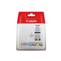 Tusz Canon CLI-571CMYK do Pixma MG-5750/6850/7750 | 4 x 7ml | CMYK+papier foto Canon