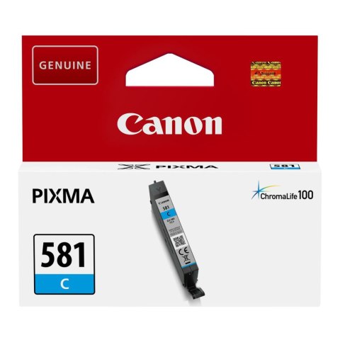 Tusz Canon CLI-581C do Pixma TR7550/TR8550/TS6150 | 5,6ml | cyan Canon