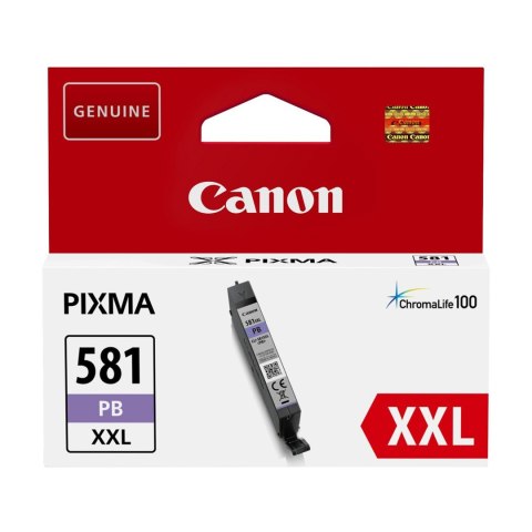 Tusz Canon CLI-581PB XXL do PixmaTR7550/TR8550/TS6150 | 11,7ml | cyan Canon