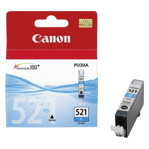 Tusz Canon CLI521C do iP3600/4600, MP-540/620/630/980 | 9ml | cyan Canon