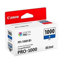 Tusz Canon PFI-1000 do iPF Pro-1000 | 80ml | blue | 4875 str Canon