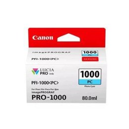 Tusz Canon PFI-1000 do iPF Pro-1000 | 80ml | cyan | 5025 str Canon