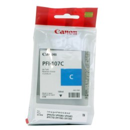 Tusz Canon PFI-107C do iPF670/680/685/770/780/785 | 130ml | cyan Canon