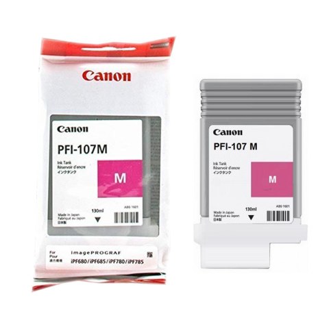 Tusz Canon PFI-107M do iPF670/680/685/770/780/785 | 130ml | magenta Canon