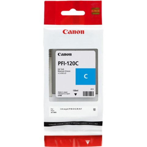 Tusz Canon PFI-120 C | iPF TM-200/205| | 130 ml | cyan Canon