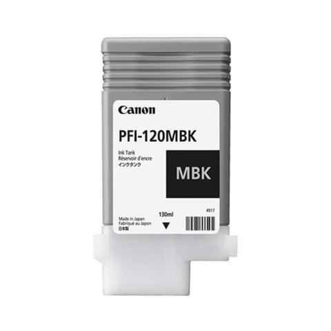 Tusz Canon PFI-120 MBK | iPF TM-200/205| 130ml | matte black Canon