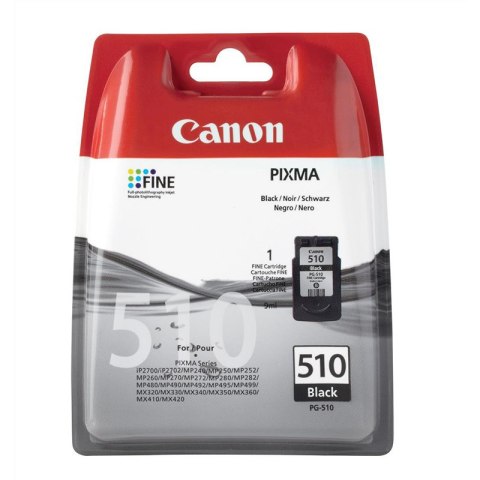 Tusz Canon PG510 do MP-240/260/270, MX-360 | 9ml | black Canon