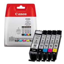 Tusz Canon PGI570/CLI571PGB do Pixma MG-5750/6850/7750 | CMYK Canon