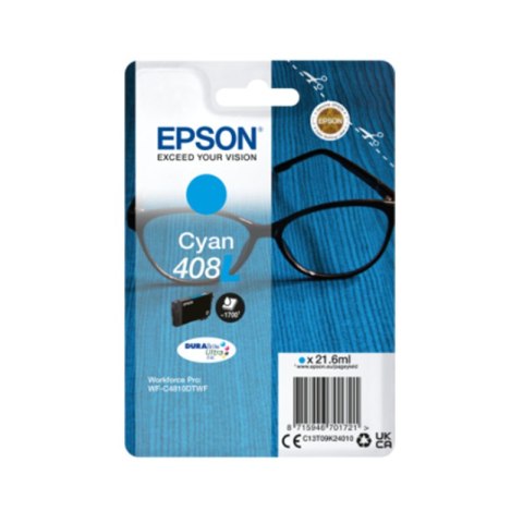 Tusz Epson 408L T09K2 XL do WF-C4810DTWF | cyan | 21,6 ml | 1 700 str Epson