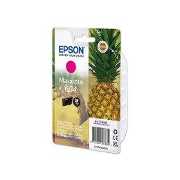 Tusz Epson 604 do WorkForce WF2910/2930/2935/2950 | 130str.| 2,4ml | magenta Epson