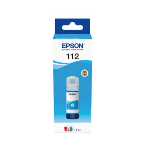 Tusz Epson ET112 do EcoTank L15150/L15160 | 6000str. | 70 ml | cyan Epson