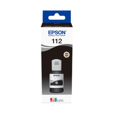 Tusz Epson ET112 do EcoTank L15150/L15160 | 7500str. | 127 ml | black Epson