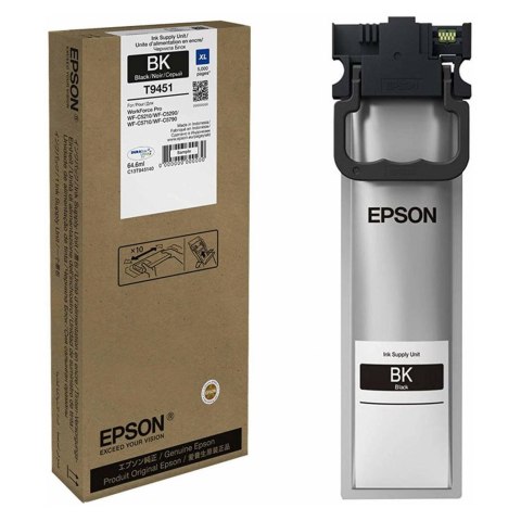 Tusz Epson XL do WorkForce Pro WF-C5790DWF/WF-C5710DWF | 64,6 ml | black Epson