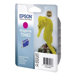 Tusz Epson T0483 do R-200/220/300/340, RX-500/600/640 | 13ml | magenta Epson