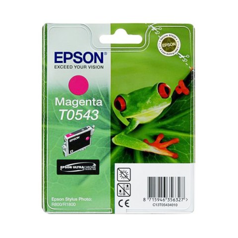 Tusz Epson T0543 do Stylus Photo R-800/1800 | 13ml | magenta Epson