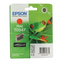 Tusz Epson T0547 do Stylus Photo R-800/1800 | 13ml | red Epson