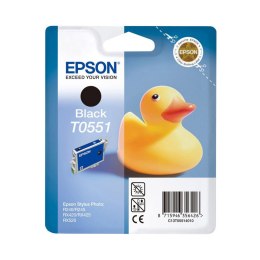 Tusz Epson T0551 do Stylus Photo R-240/245, RX-425/520 | 8ml | black Epson