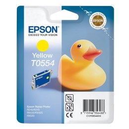 Tusz Epson T0554 do Stylus Photo R-240/245, RX-425/520 | 8ml | yellow Epson