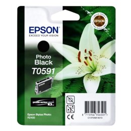 Tusz Epson T0591 do Stylus Photo R2400 | 13ml | photo black Epson