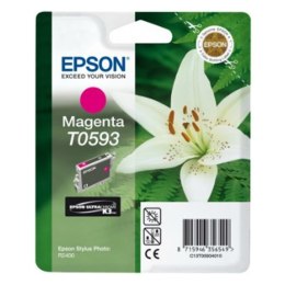 Tusz Epson T0593 do Stylus Photo R2400 | 13ml | magenta Epson