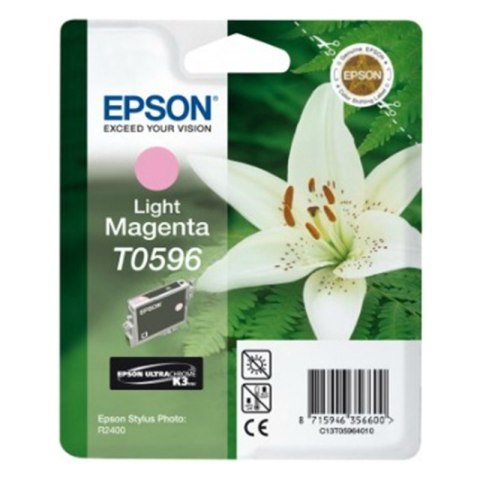 Tusz Epson T0596 do Stylus Photo R2400 | 13ml | light magenta Epson