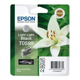 Tusz Epson T0599 do Stylus Photo R2400 | 13ml | light light black Epson