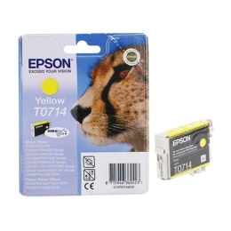 Tusz Epson T0714 do D-78/92/120,DX4000/4050/5000/5050 | 5,5ml | yellow Epson