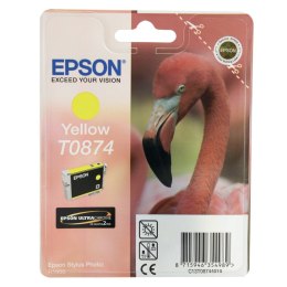 Tusz Epson T0874 do Stylus Photo R1900 | 11,4ml | yellow Epson