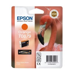 Tusz Epson T0879 do Stylus Photo R1900 | 11,4ml | orange Epson