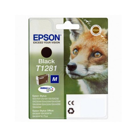 Tusz Epson T1281 do Stylus S22, SX-125/130/230/235W/420W | 5,9ml | black Epson