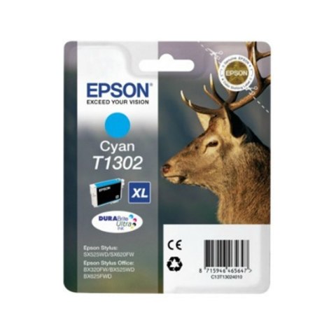 Tusz Epson T1302 do Stylus BX-525WD/535WD, SX620FW | 10,1ml | cyan Epson