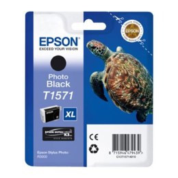 Tusz Epson T1571 do Stylus Photo R3000 | 25,9ml | black Epson