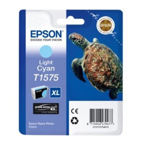 Tusz Epson T1575 do Stylus Photo R3000 | 25,9ml | light cyan Epson