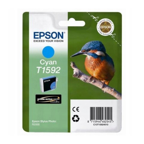 Tusz Epson T1592 do Stylus Photo R2000 | 17ml | cyan Epson