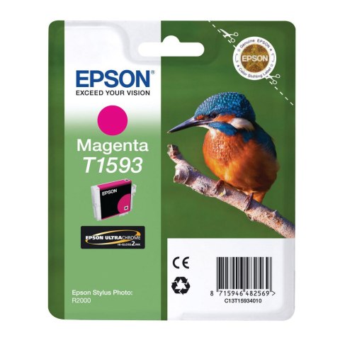 Tusz Epson T1593 do Stylus Photo R2000 | 17ml | magenta Epson