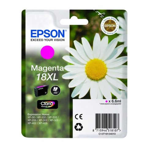 Tusz Epson T1813 do XP-102/202/302/305/402/405 | 6,6ml | magenta Epson