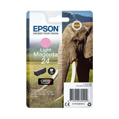 Tusz Epson T2426 do XP-750/850 | 5,1ml | light magenta Epson