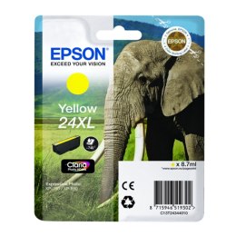 Tusz Epson T2434 XL do XP-750/850 | 8,7ml | yellow Epson