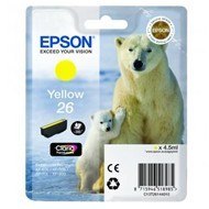 Tusz Epson T2614 do XP-600/700/800 | 4,7ml | yellow Epson