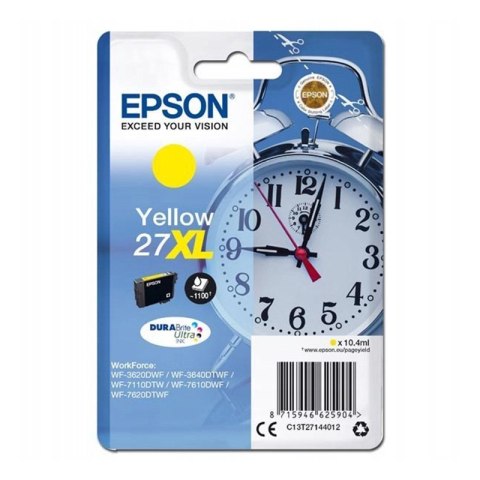 Tusz Epson T2714 XL do WF-3620DWF | 10.4ml | yellow Epson