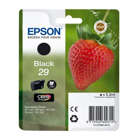 Tusz Epson T29 do XP-235/332/335/432 5,3 ml black Epson