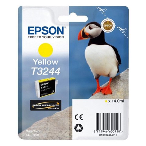 Tusz Epson T3244 do SureColor SC-P400 Yellow| 14,0 ml | 980 str | Epson