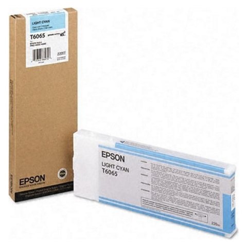 Tusz Epson T6065 do Stylus Pro 4800/4880 | 220ml | light cyan Epson