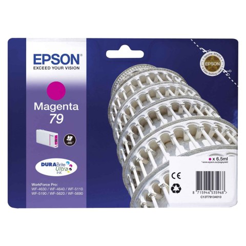 Tusz Epson T79 do WP-5110/5190/5620/5690 | 7 ml | magenta Epson